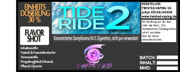 Twisted Aroma Tide Ride 2 10ml