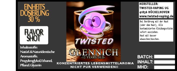 Twisted Aroma Glennich 10ml
