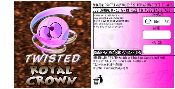 Twisted Aroma Royal Crown 10ml